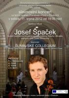 Slavnostní koncert Šumavské collegium a sólista Josef Špaček
